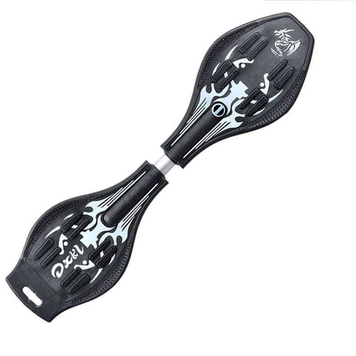 Waveboard - Grey Dragon Waveboard Grey Dragon met LED-wielen - Voltes