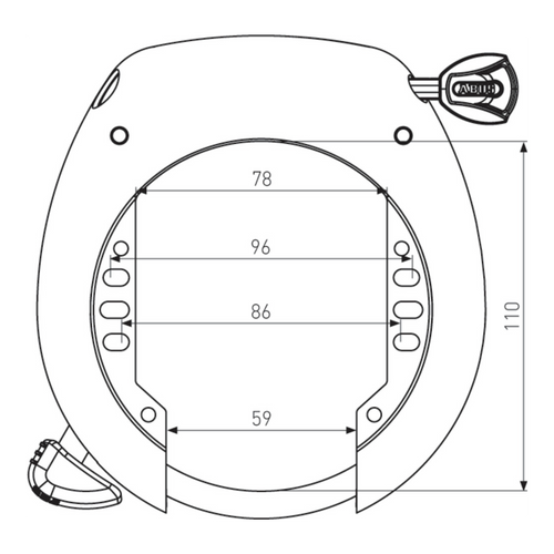 Abus Shield 5755L Xplus Ringslot