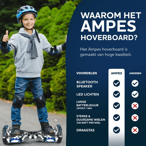 Ampes Hoverboard - Camouflage + Hoverkart Camo