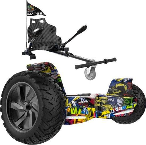 Off Road Hoverboard - Hiphop + Hoverkart - Voltes