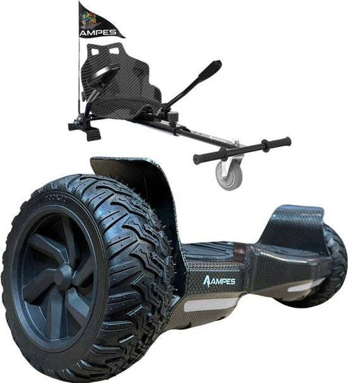 Off Road Hoverboard - Carbon + Hoverkart - Voltes