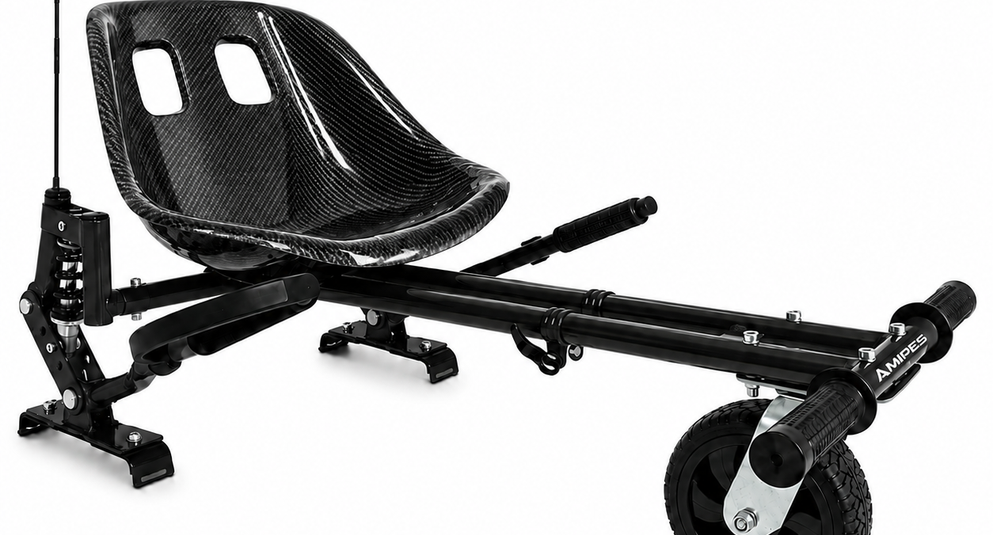 Hoverkart met of zonder vering: wat merk je op welke ondergrond?