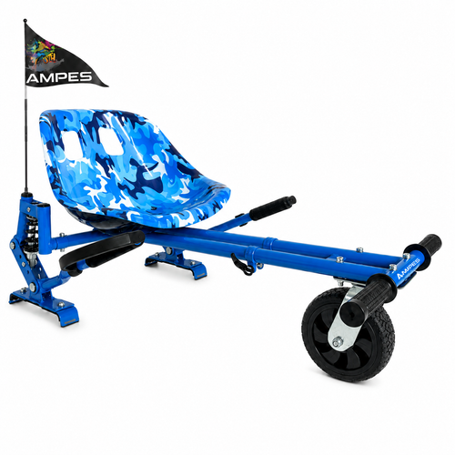 Hoverkart met Vering Blauw - Voltes