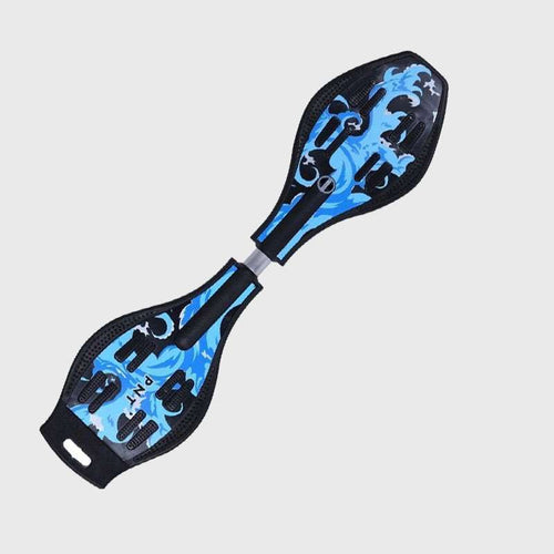 Waveboard Blue Waves met LED-wielen - Voltes