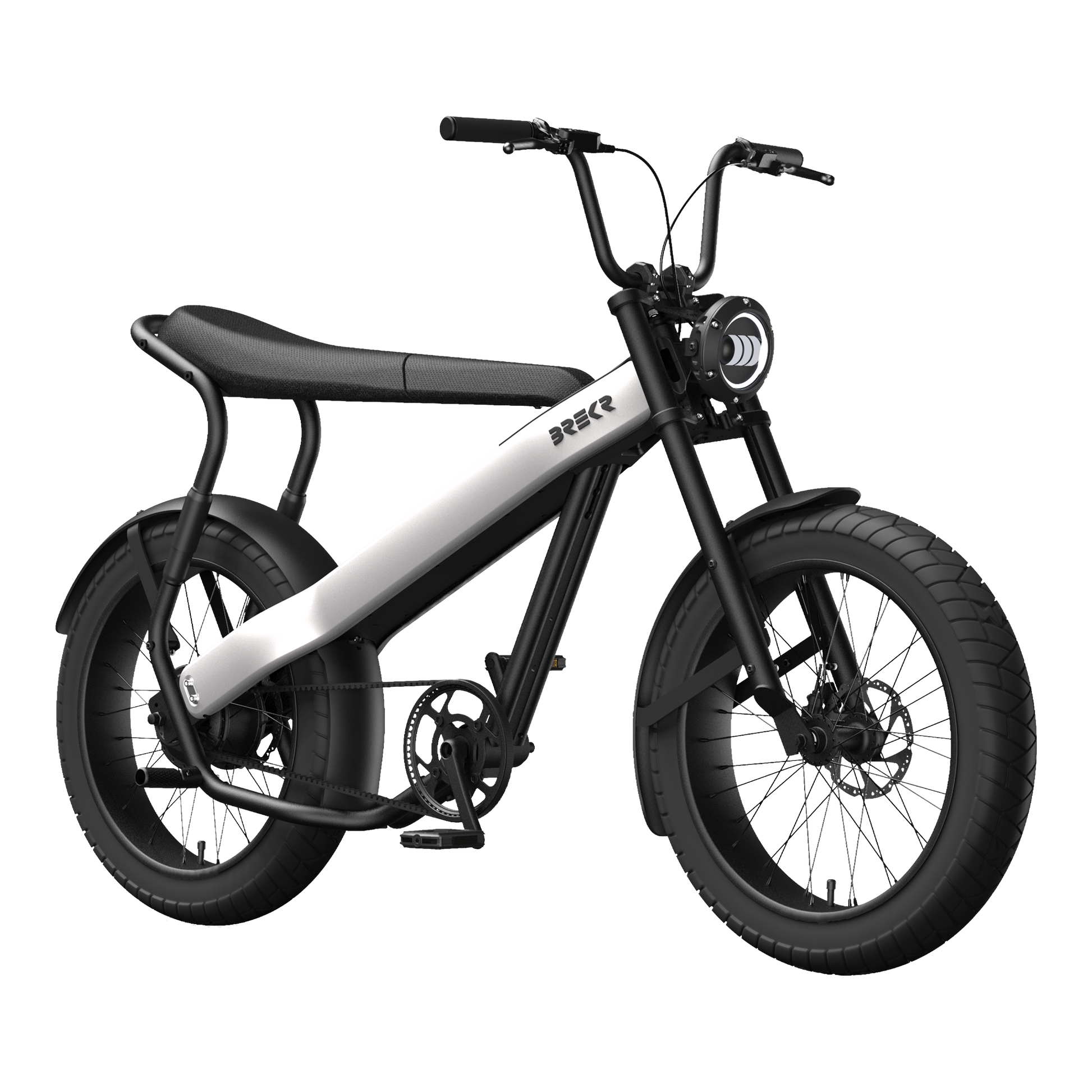 Brekr F250 Bare Aluminum Anodized
