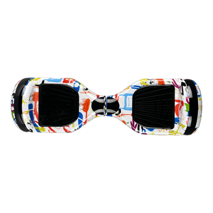 Hoverboard 6,5 inch Graffiti Wit