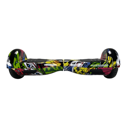 Hoverboard 6,5 inch Graffiti Zwart
