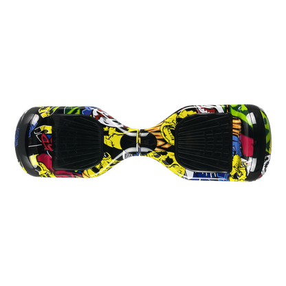Hoverboard 6,5 inch Graffiti Zwart