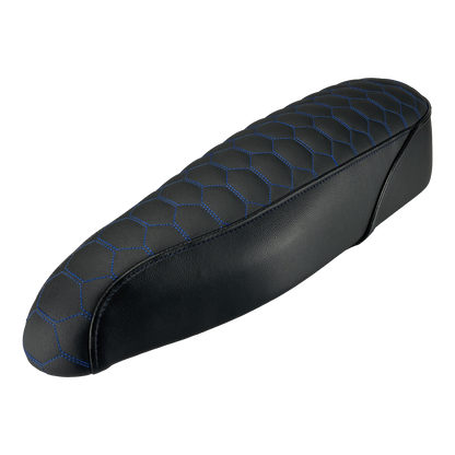 Knaap Custom Zadel Leer Blauw
