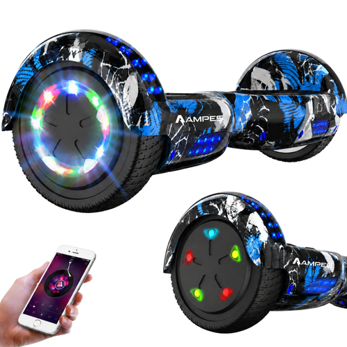 Hoverboard - Graffiti Blauw - Voltes