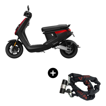 Niu MQi+ Sport Zwart