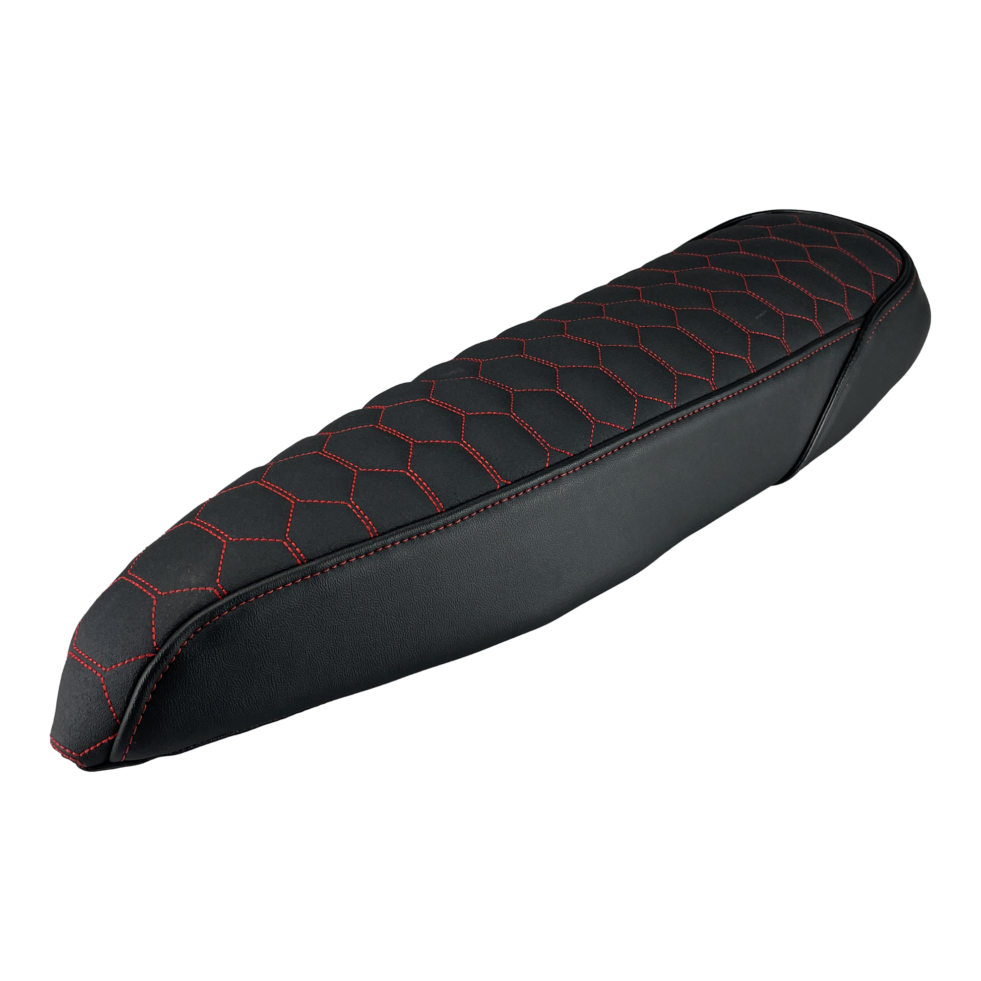 Phatfour FLX Custom Zadel Leer Rood