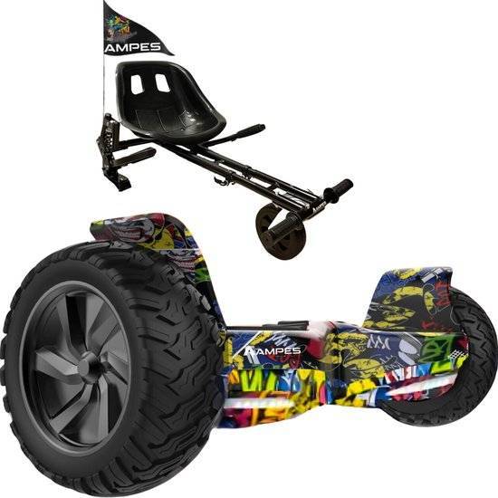Off Road Hoverboard - Hiphop + Hoverkart Vering - Voltes