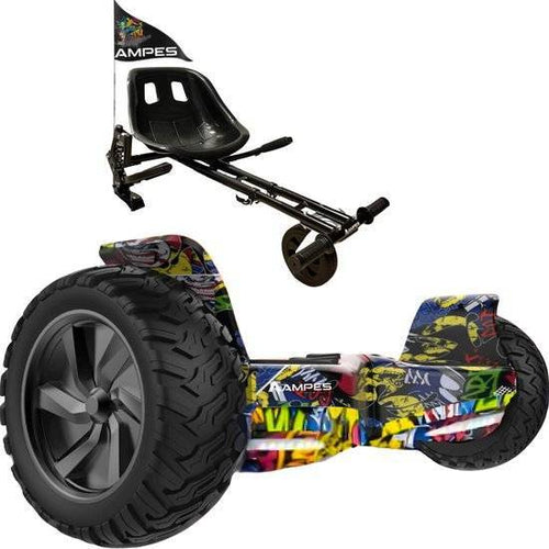 Off Road Hoverboard - Hiphop + Hoverkart Vering - Voltes