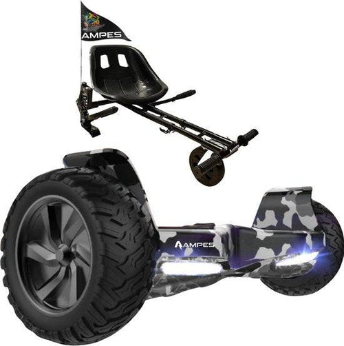 Off Road Hoverboard - Camouflage + Hoverkart Vering - Voltes