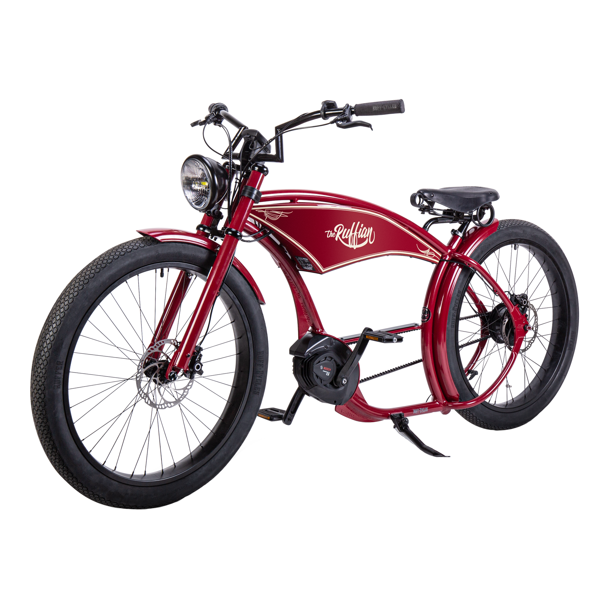 Ruff Cycles The Ruffian Indian Red