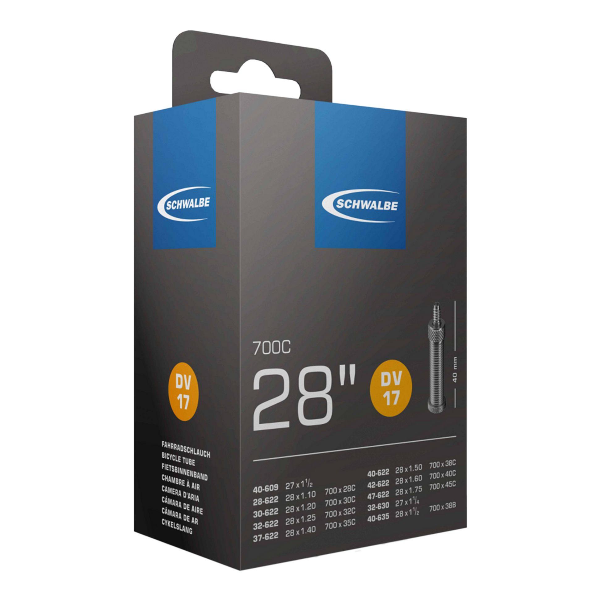 Schwalbe DV17 Dunlop Binnenband (28 inch / 700C)