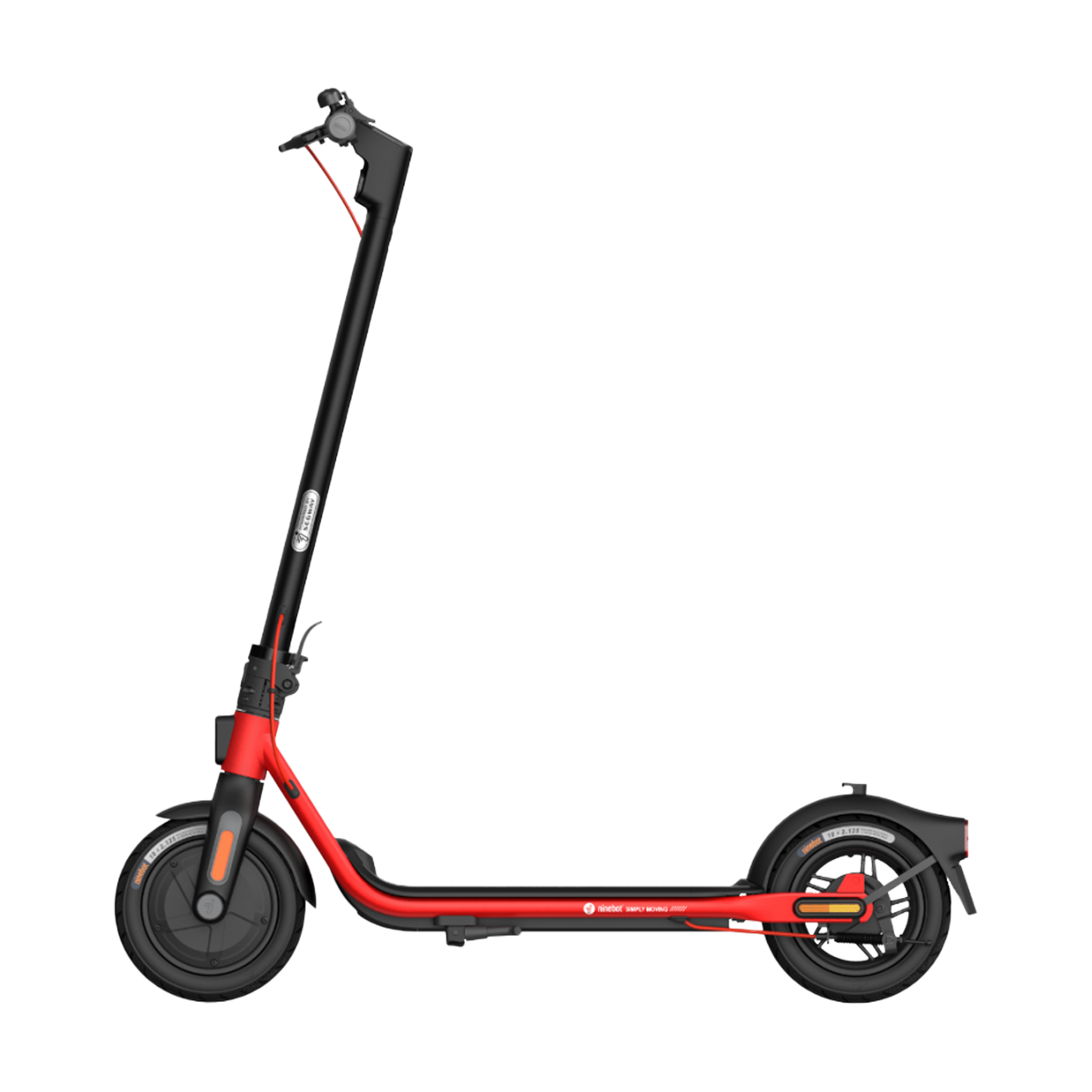 Segway-Ninebot Kickscooter D38E zijkant