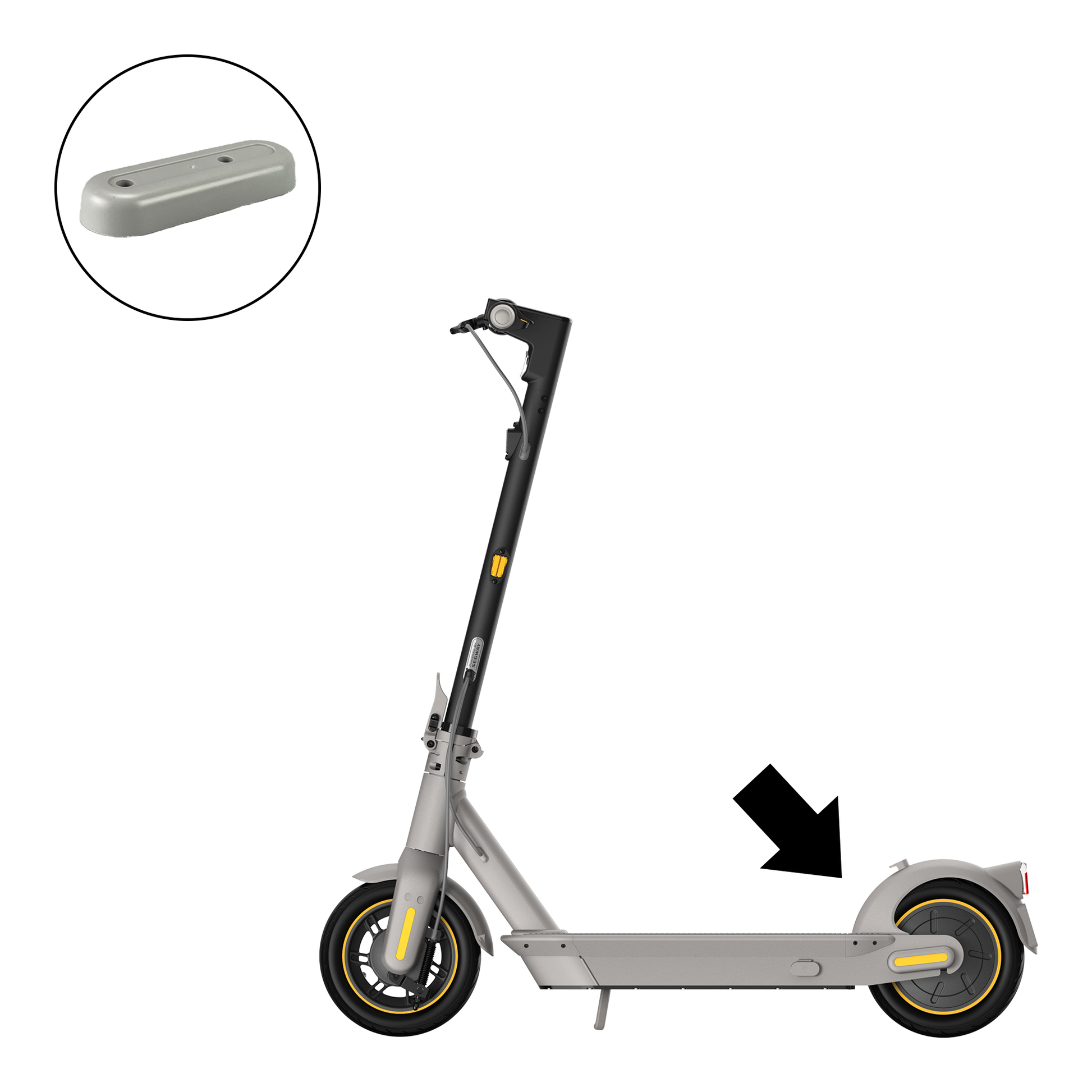 Segway-Ninebot Kickscooter Max G30L Reflectorkap